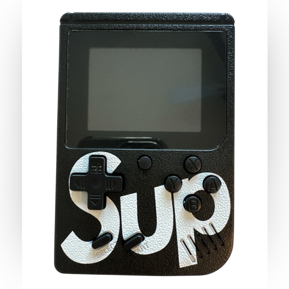 Black Handheld Game Console with 400+ games